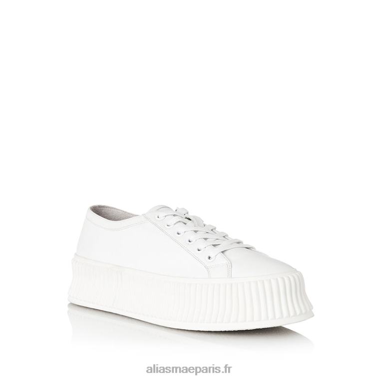 cuir blanc Adélaïde Alias Mae RRXNT209