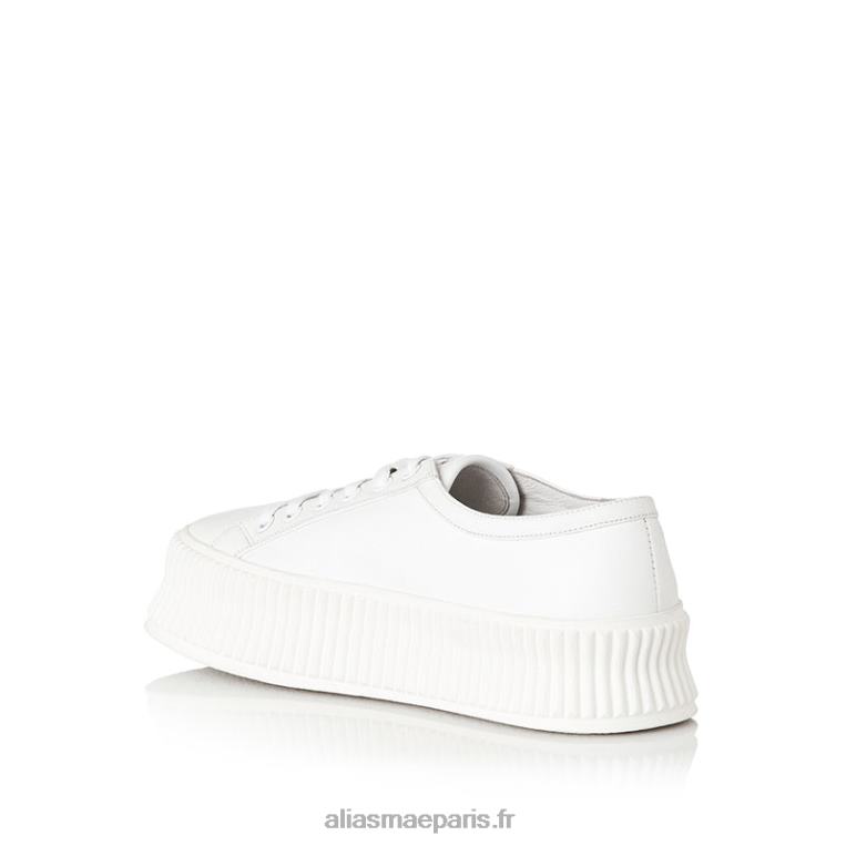 cuir blanc Adélaïde Alias Mae RRXNT209