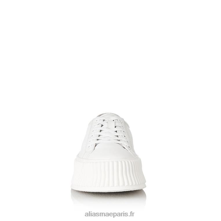 cuir blanc Adélaïde Alias Mae RRXNT209