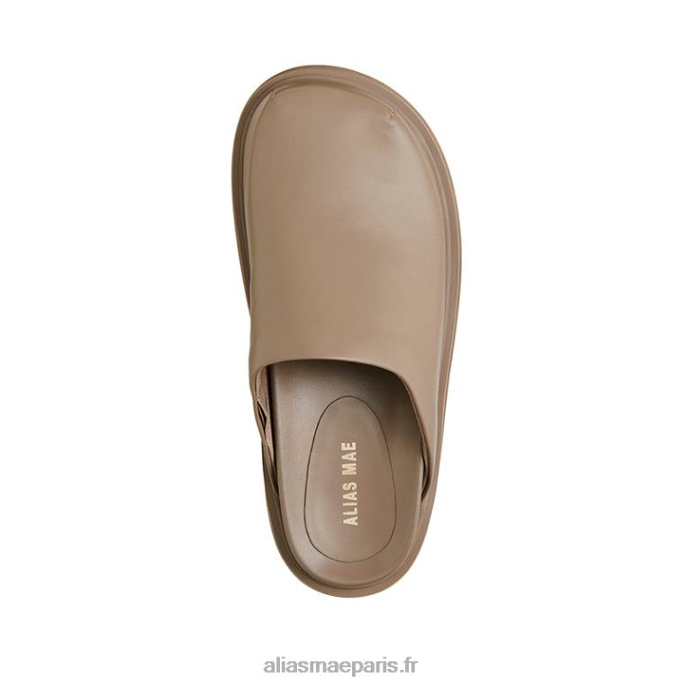 cuir taupe neko Alias Mae RRXNT188