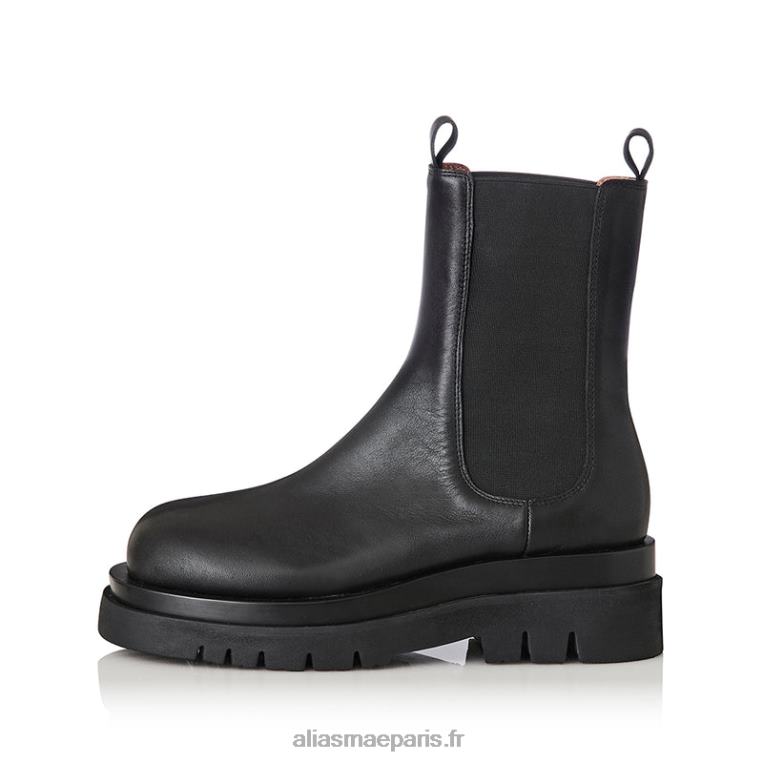 Cuir noir came Alias Mae RRXNT205
