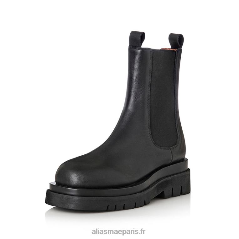 Cuir noir came Alias Mae RRXNT205