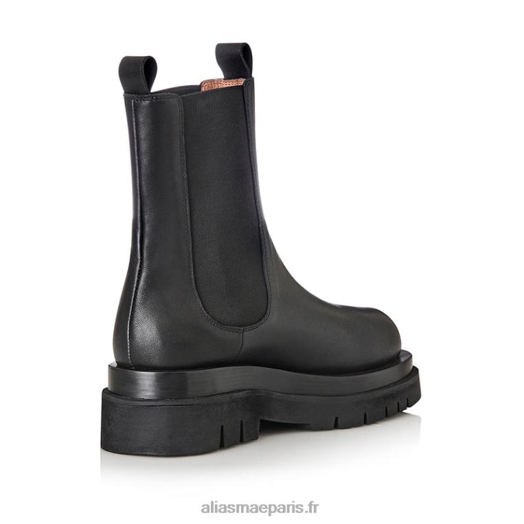 Cuir noir came Alias Mae RRXNT205