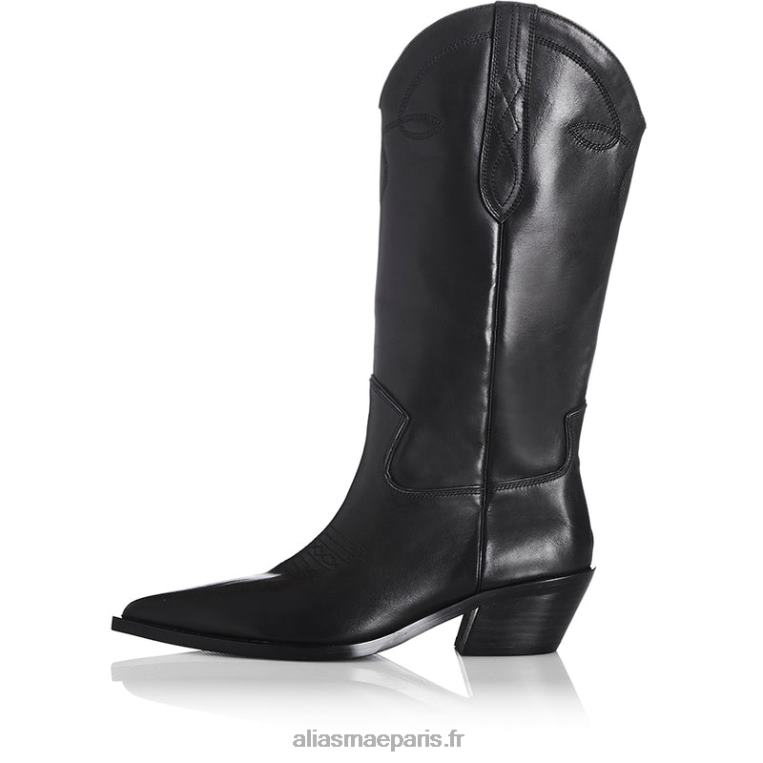 Cuir noir finley Alias Mae RRXNT231