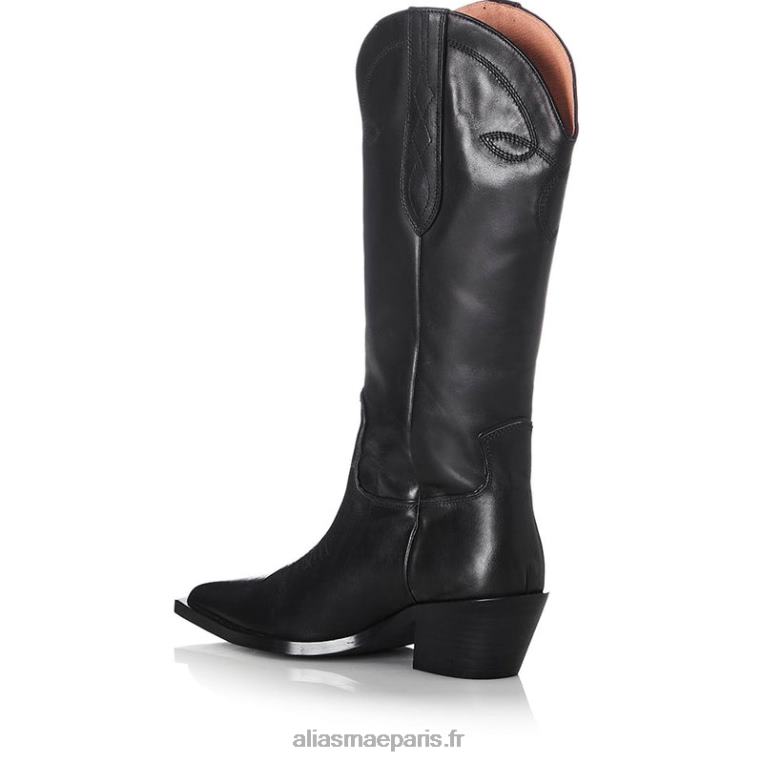 Cuir noir finley Alias Mae RRXNT231