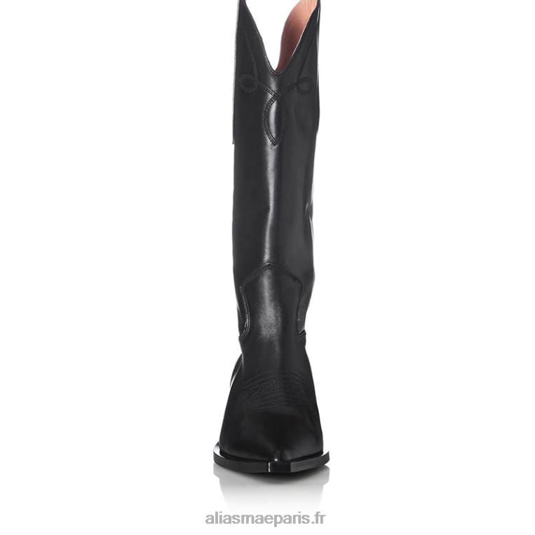Cuir noir finley Alias Mae RRXNT231