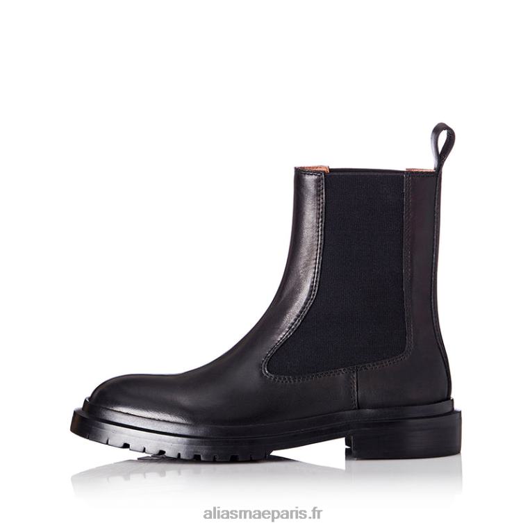 Cuir noir Émilie Alias Mae RRXNT191