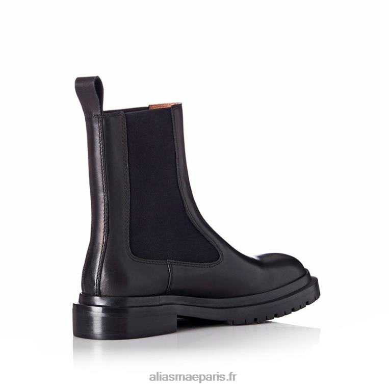 Cuir noir Émilie Alias Mae RRXNT191