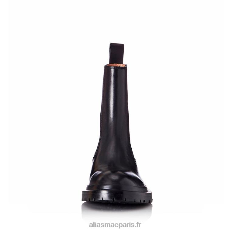 Cuir noir Émilie Alias Mae RRXNT191