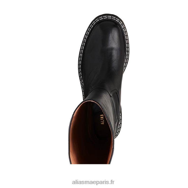 Cuir noir roxane Alias Mae RRXNT182