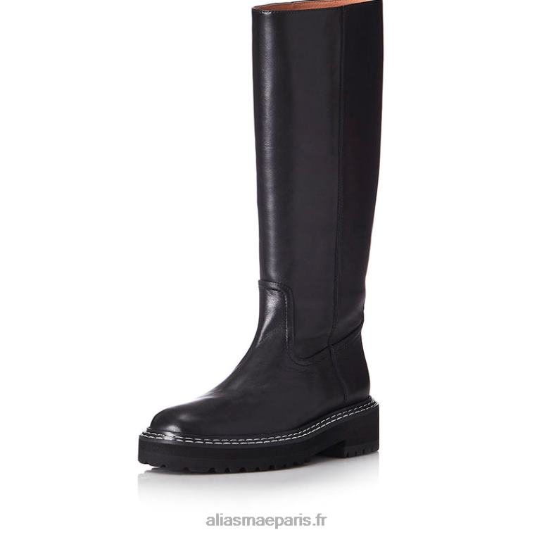 Cuir noir roxane Alias Mae RRXNT182