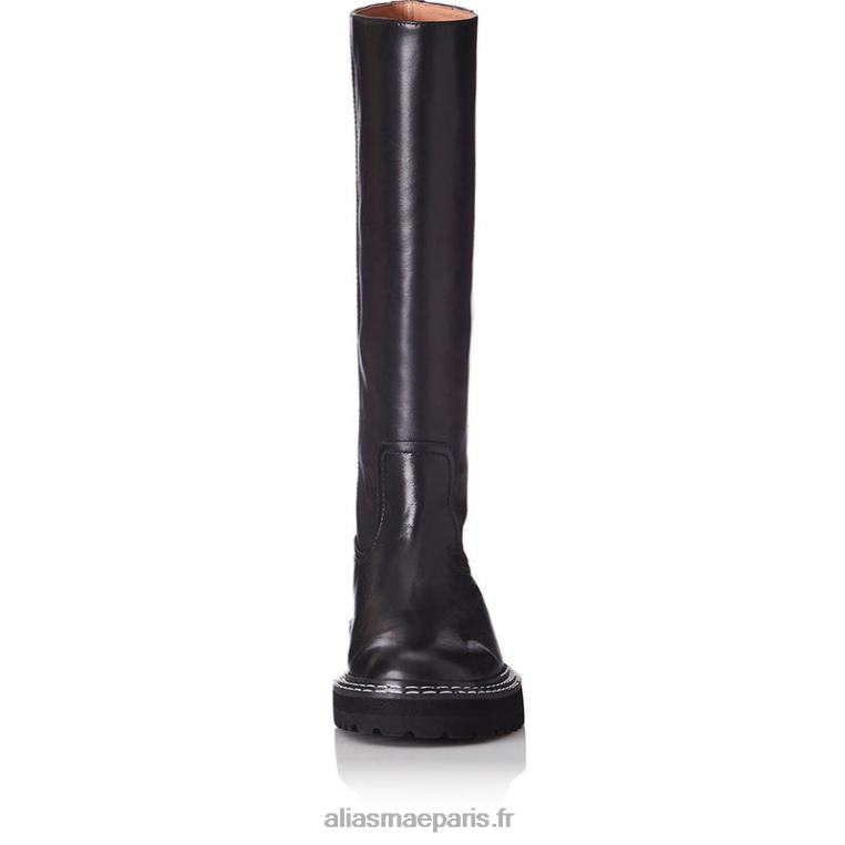 Cuir noir roxane Alias Mae RRXNT182