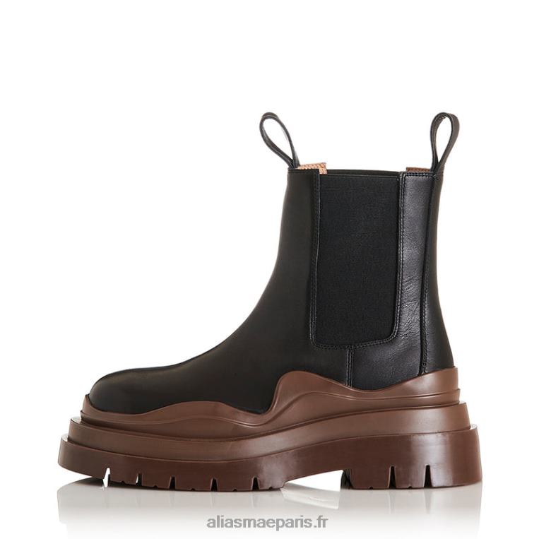 cuir noir/café lutin Alias Mae RRXNT213