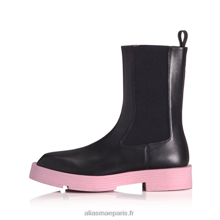 cuir noir/rose nori Alias Mae RRXNT183