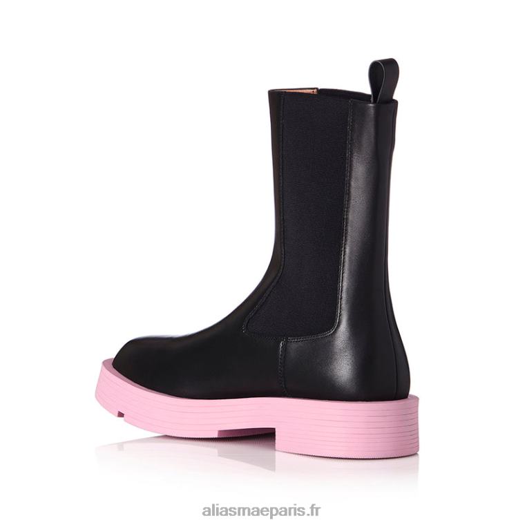 cuir noir/rose nori Alias Mae RRXNT183