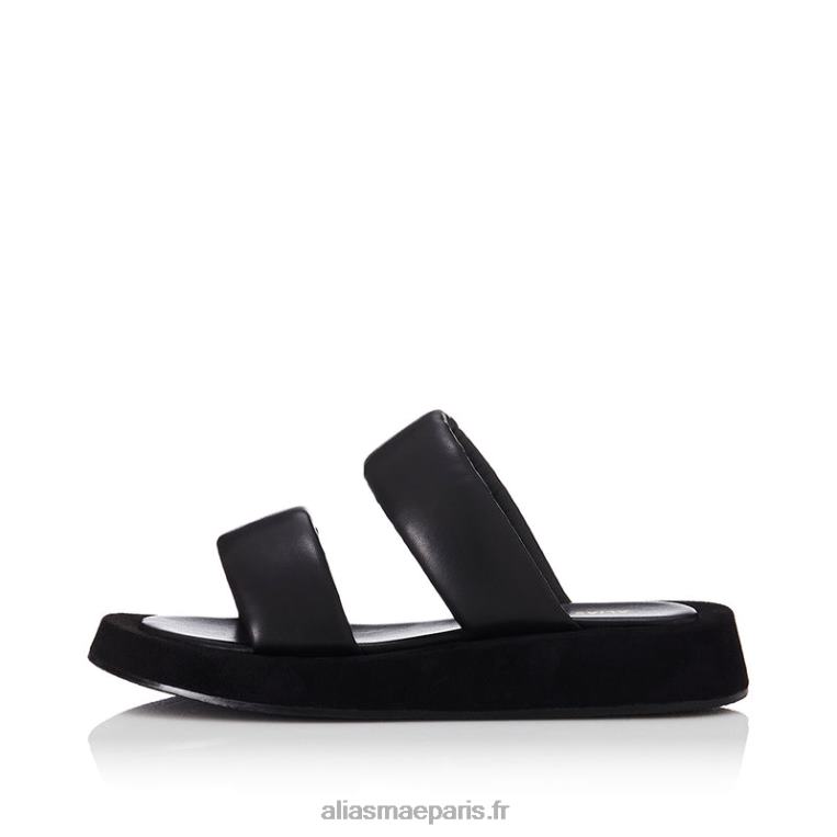 Cuir noir poe Alias Mae RRXNT148
