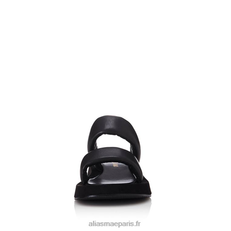Cuir noir poe Alias Mae RRXNT148