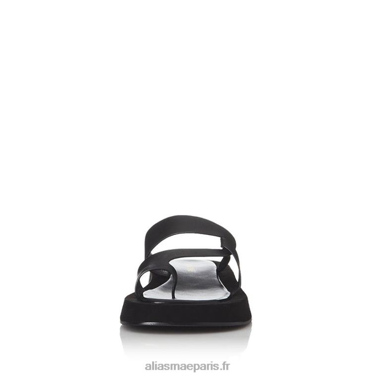 Cuir noir polo Alias Mae RRXNT169