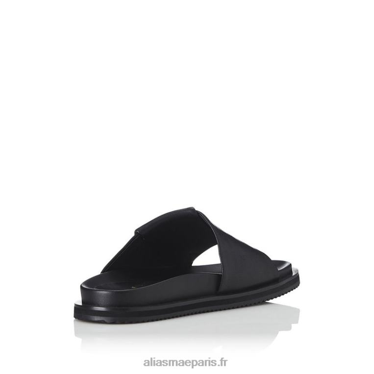 Cuir noir solaire Alias Mae RRXNT165
