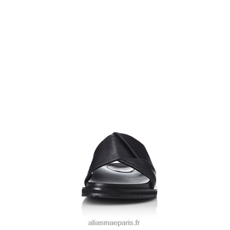 Cuir noir solaire Alias Mae RRXNT165