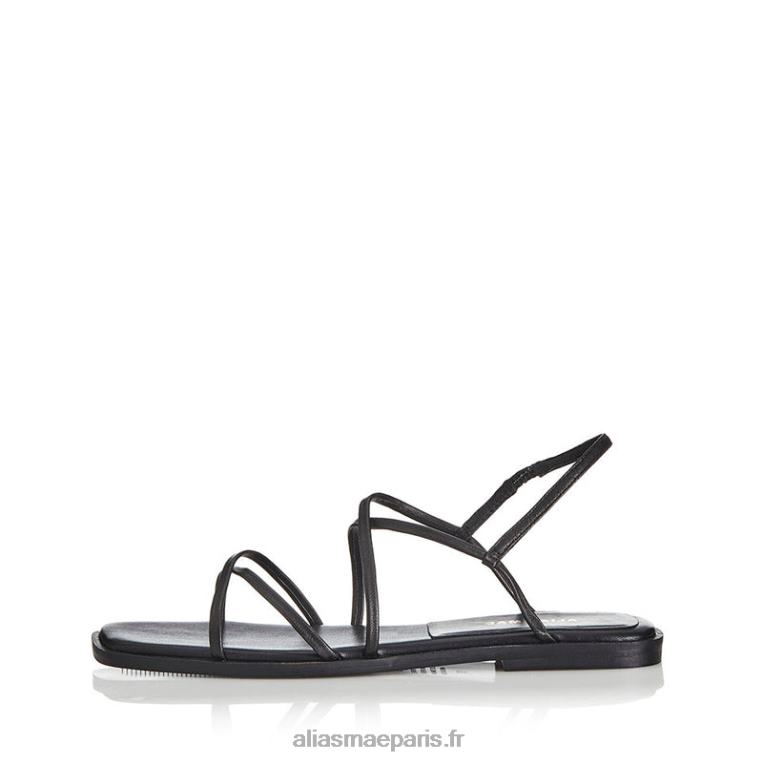 Cuir noir tuline Alias Mae RRXNT158