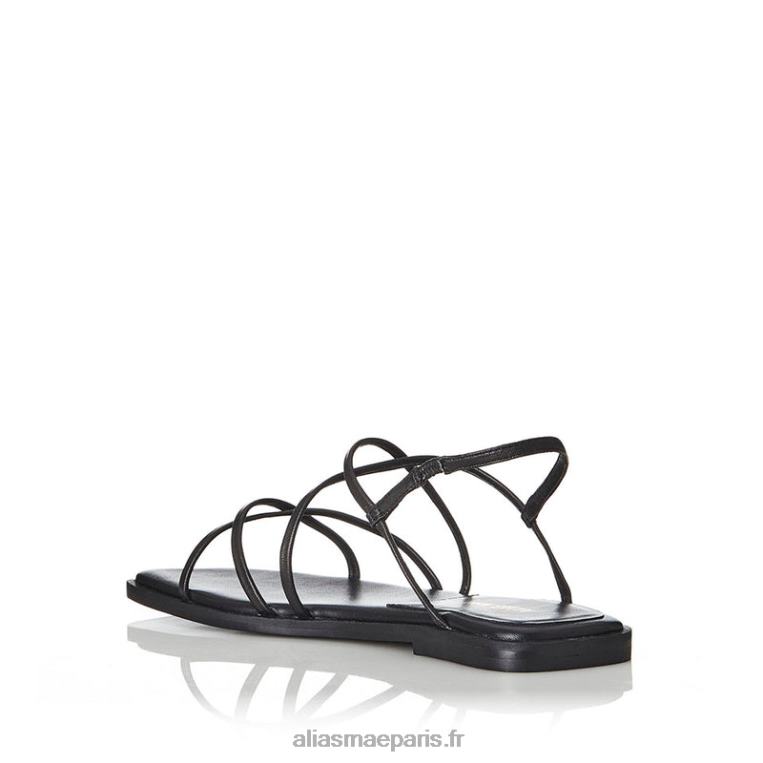 Cuir noir tuline Alias Mae RRXNT158