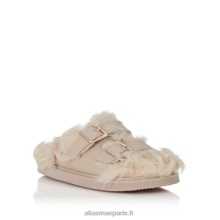 crème/shearling naturel/cuir patti Alias Mae RRXNT155
