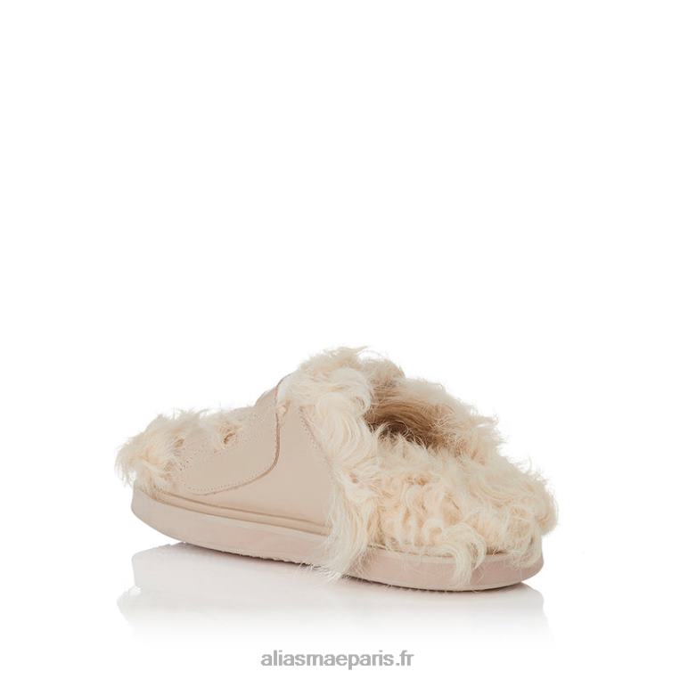 crème/shearling naturel/cuir patti Alias Mae RRXNT155