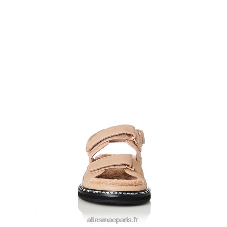 cuir naturel/mouton pascoe Alias Mae RRXNT174