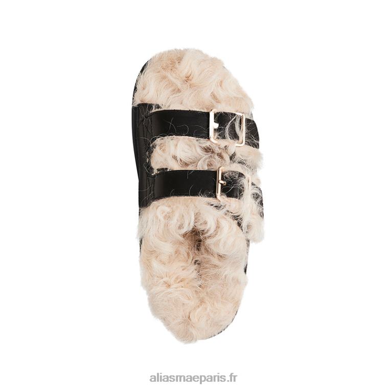 noir/shearling naturel/cuir patti Alias Mae RRXNT154