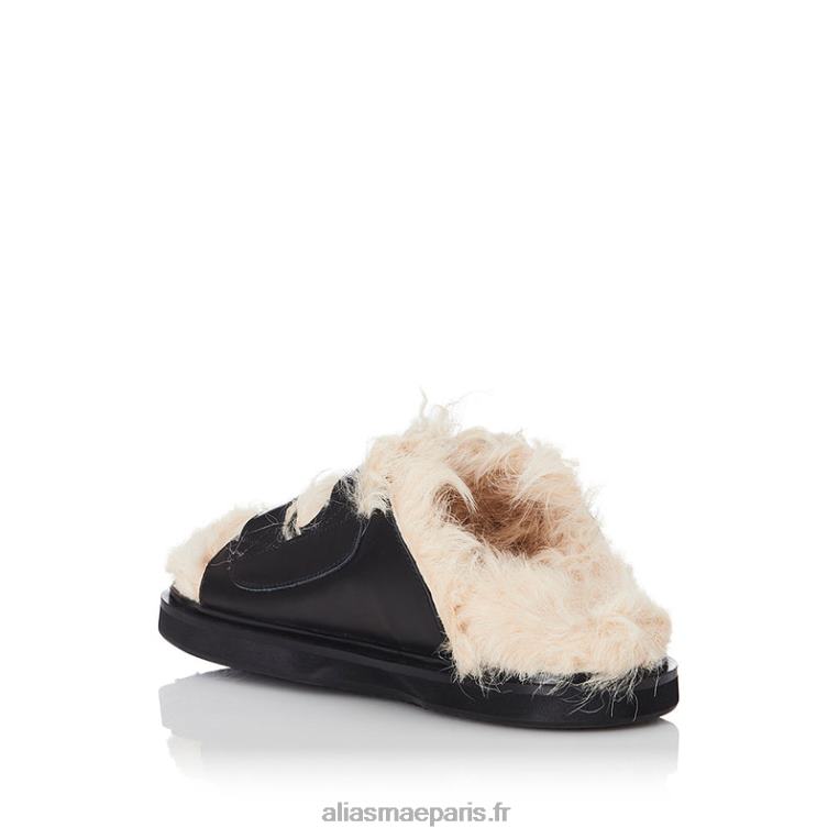 noir/shearling naturel/cuir patti Alias Mae RRXNT154