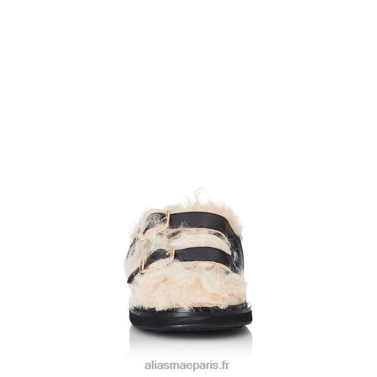 noir/shearling naturel/cuir patti Alias Mae RRXNT154
