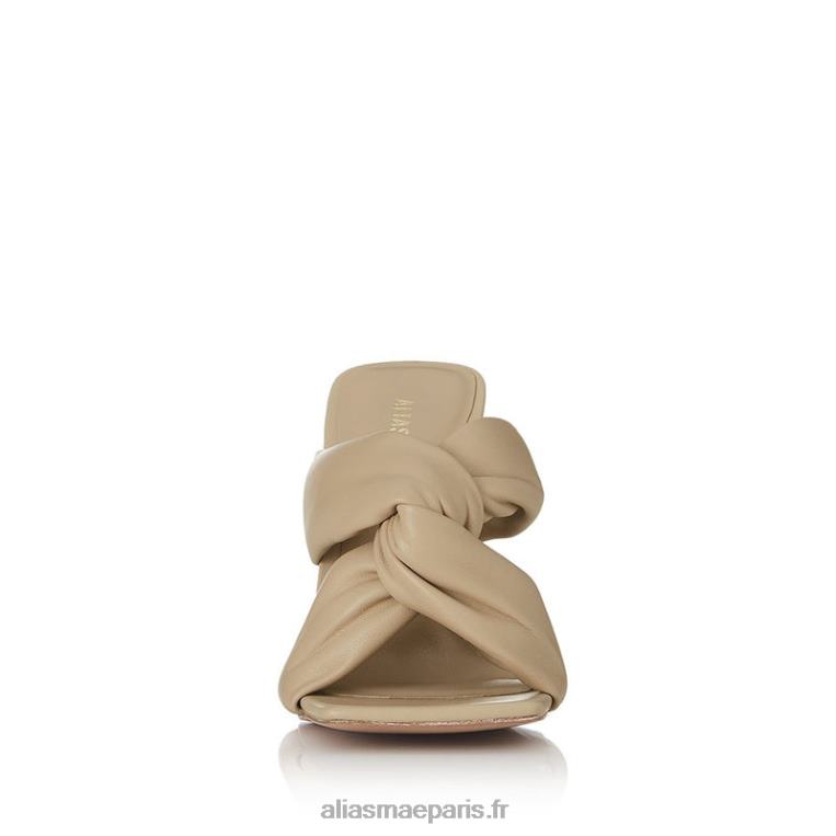 Cuir naturel cendre Alias Mae RRXNT121
