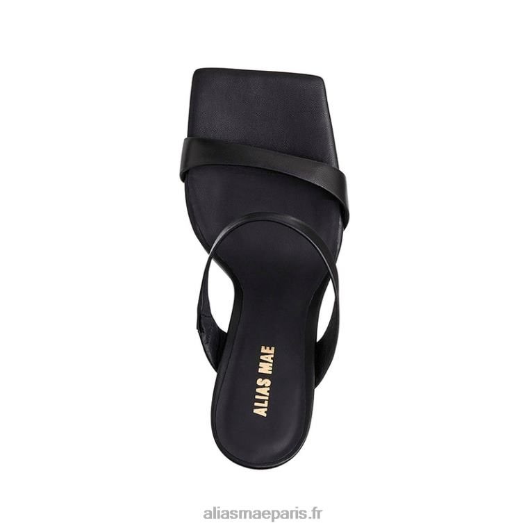 Cuir noir Cassie Alias Mae RRXNT139