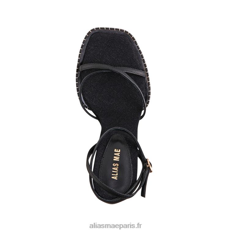 Cuir noir Giorgia Alias Mae RRXNT7