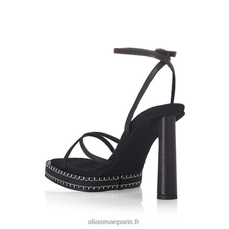 Cuir noir Giorgia Alias Mae RRXNT7