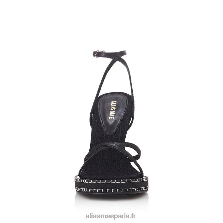 Cuir noir Giorgia Alias Mae RRXNT7