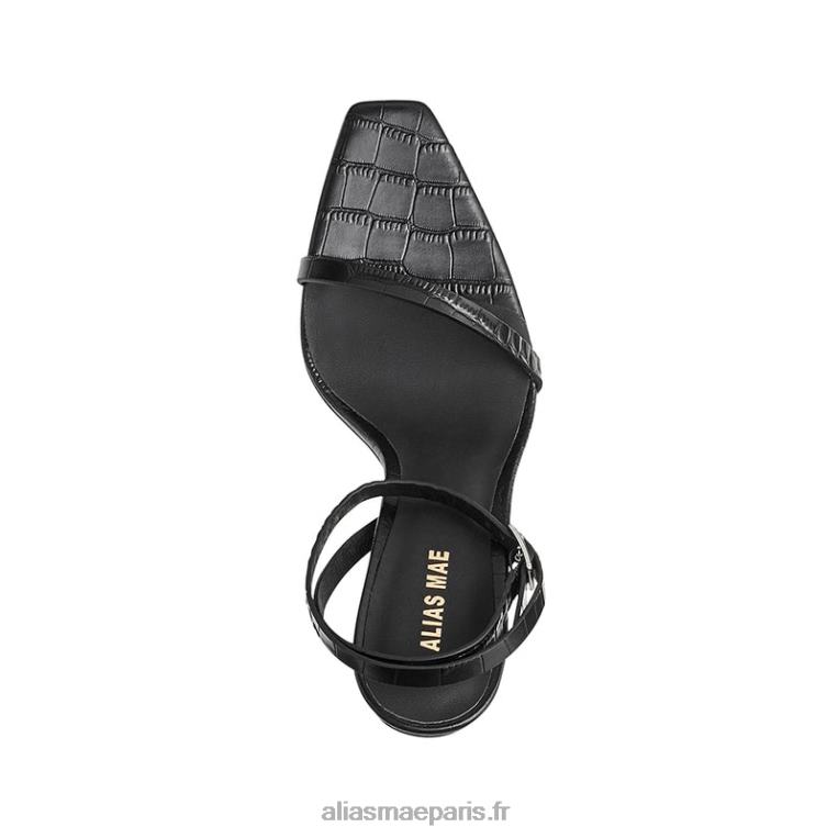 Cuir noir Isaac Alias Mae RRXNT136