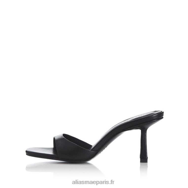 Cuir noir Lisa Alias Mae RRXNT86