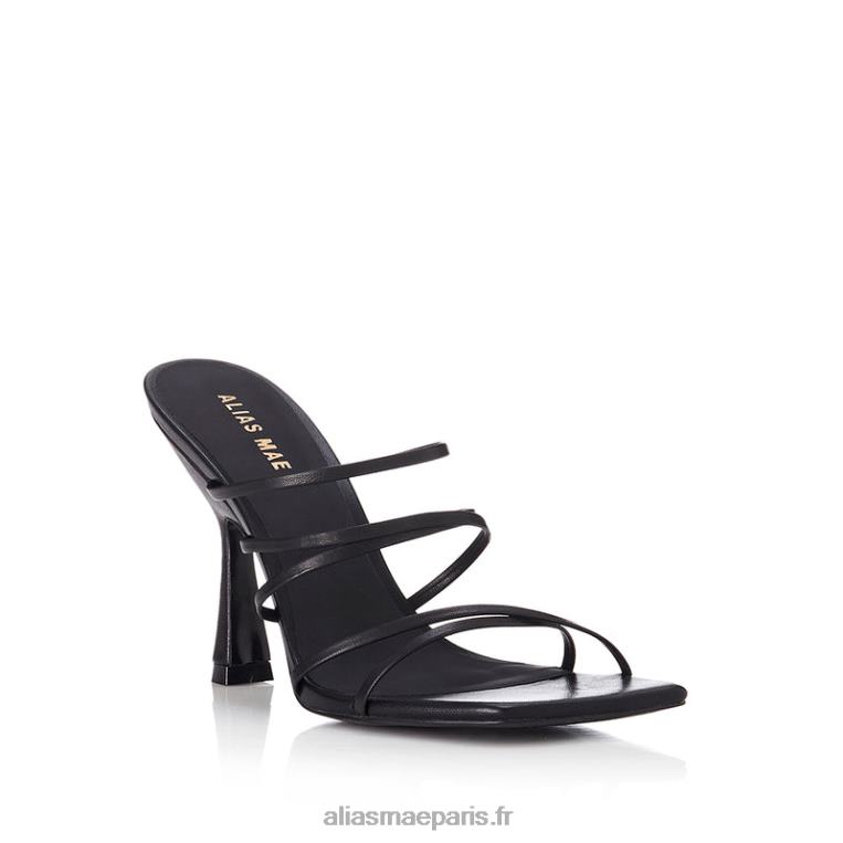 Cuir noir Monty Alias Mae RRXNT26