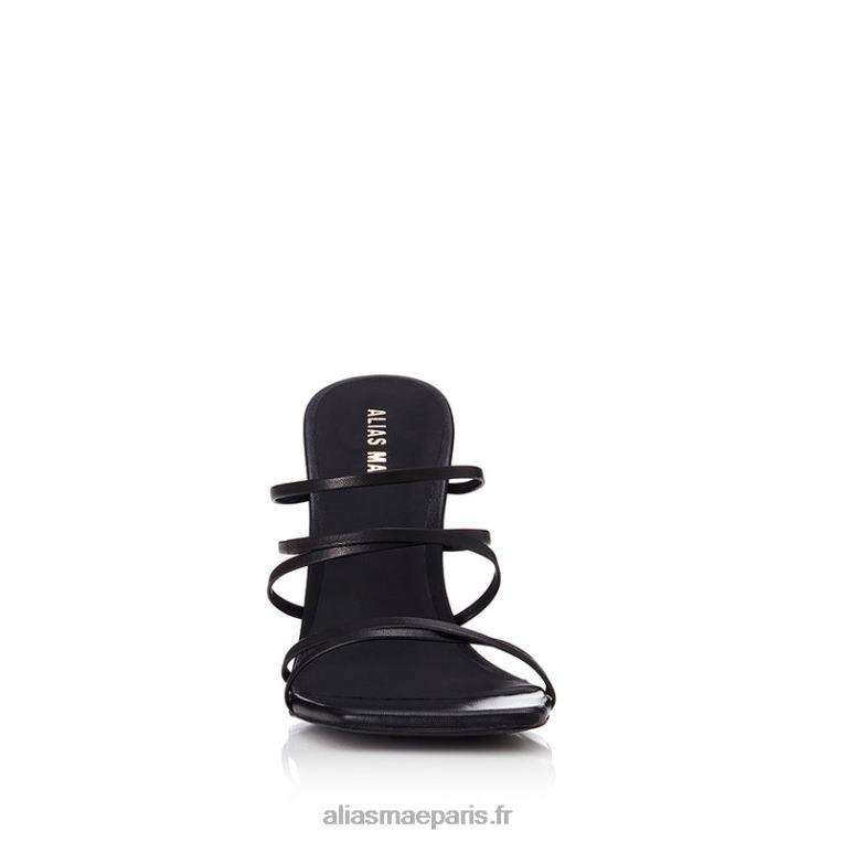 Cuir noir Monty Alias Mae RRXNT26