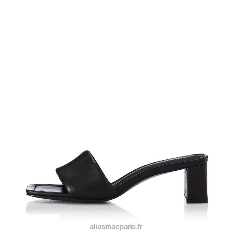 Cuir noir ari Alias Mae RRXNT1