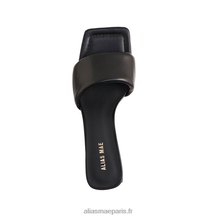 Cuir noir ari Alias Mae RRXNT1