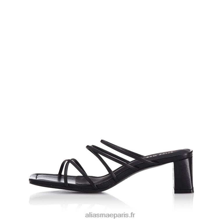 Cuir noir ariane Alias Mae RRXNT4