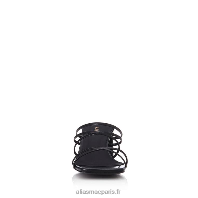 Cuir noir ariane Alias Mae RRXNT4