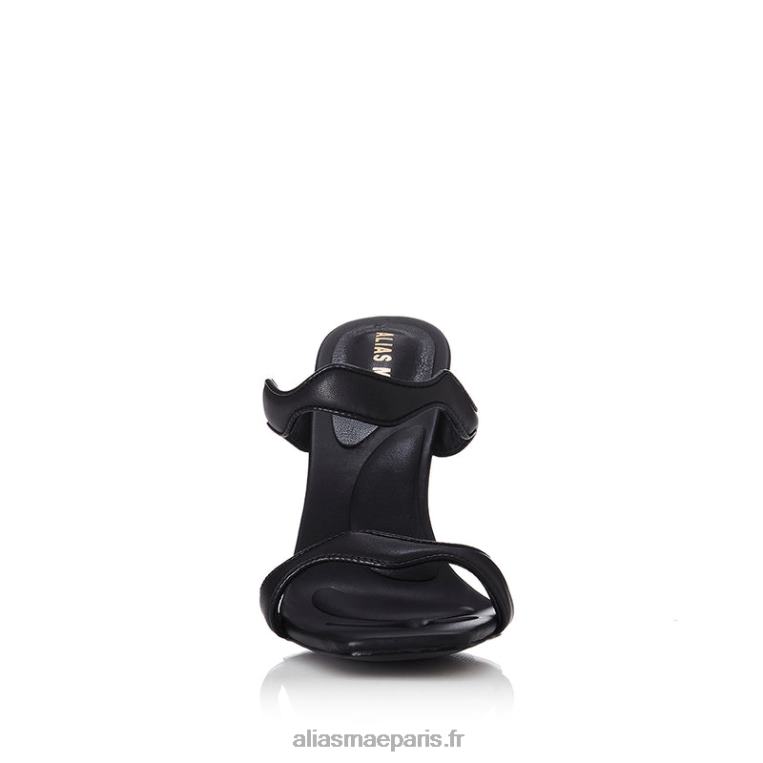 Cuir noir attentionné Alias Mae RRXNT19