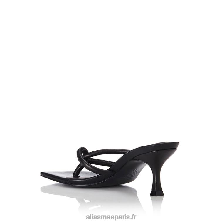 Cuir noir baz Alias Mae RRXNT5