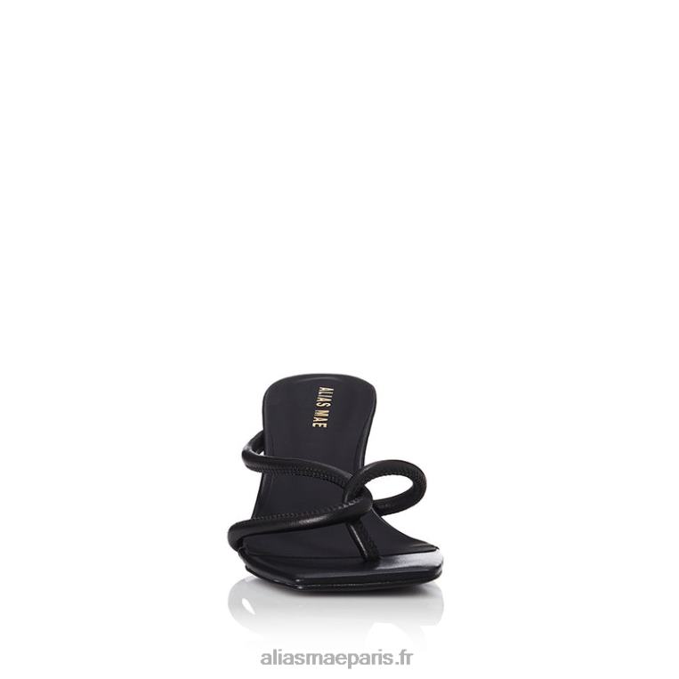 Cuir noir baz Alias Mae RRXNT5