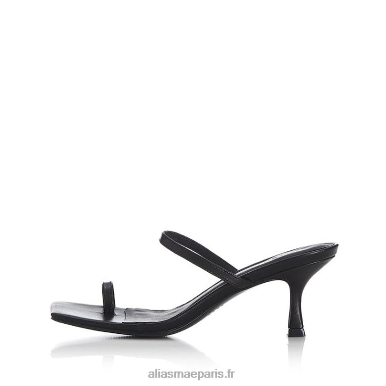 Cuir noir boulanger Alias Mae RRXNT115