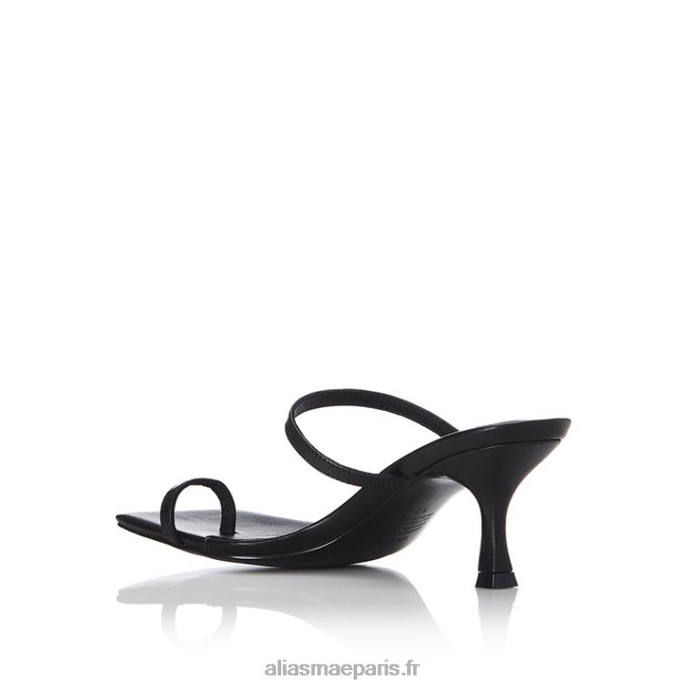 Cuir noir boulanger Alias Mae RRXNT115